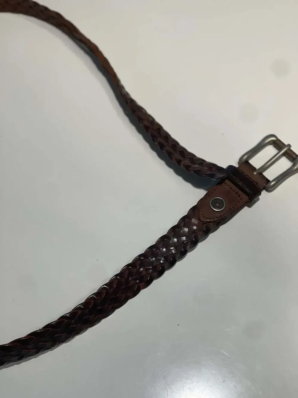 Levi's Genuine Leather Braided Belt Size 36/90